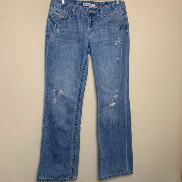Aéropostale Chelsea Bootcut Jeans Size 9/10 Regular - Picture 1 of 16